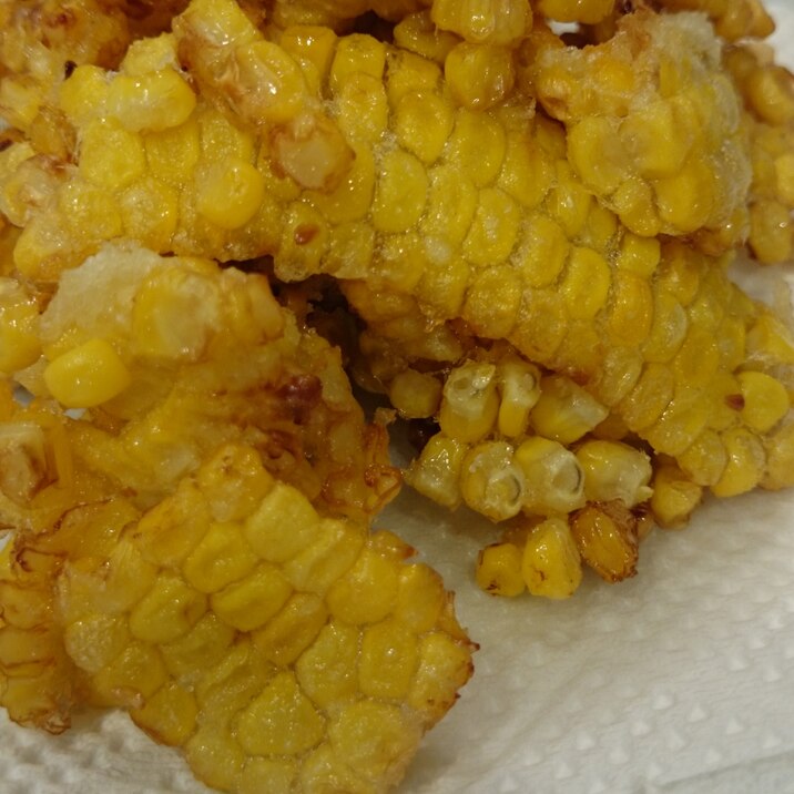 とうもろこしの天ぷら レシピ 作り方 By じゃいこ4976 楽天レシピ